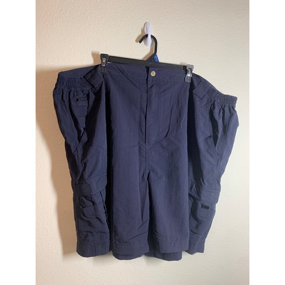 World Wide Sportsman Big and Tall Shorts Mens Size 54 Navy Blue AD6